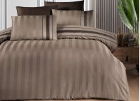 Постельное белье сатин delux First Choice - Artwel Mink (Turkey), полуторный